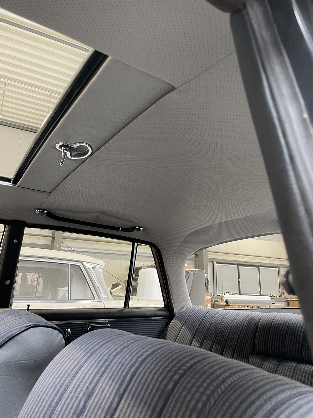 Oldimer Innenraum neu bezogen