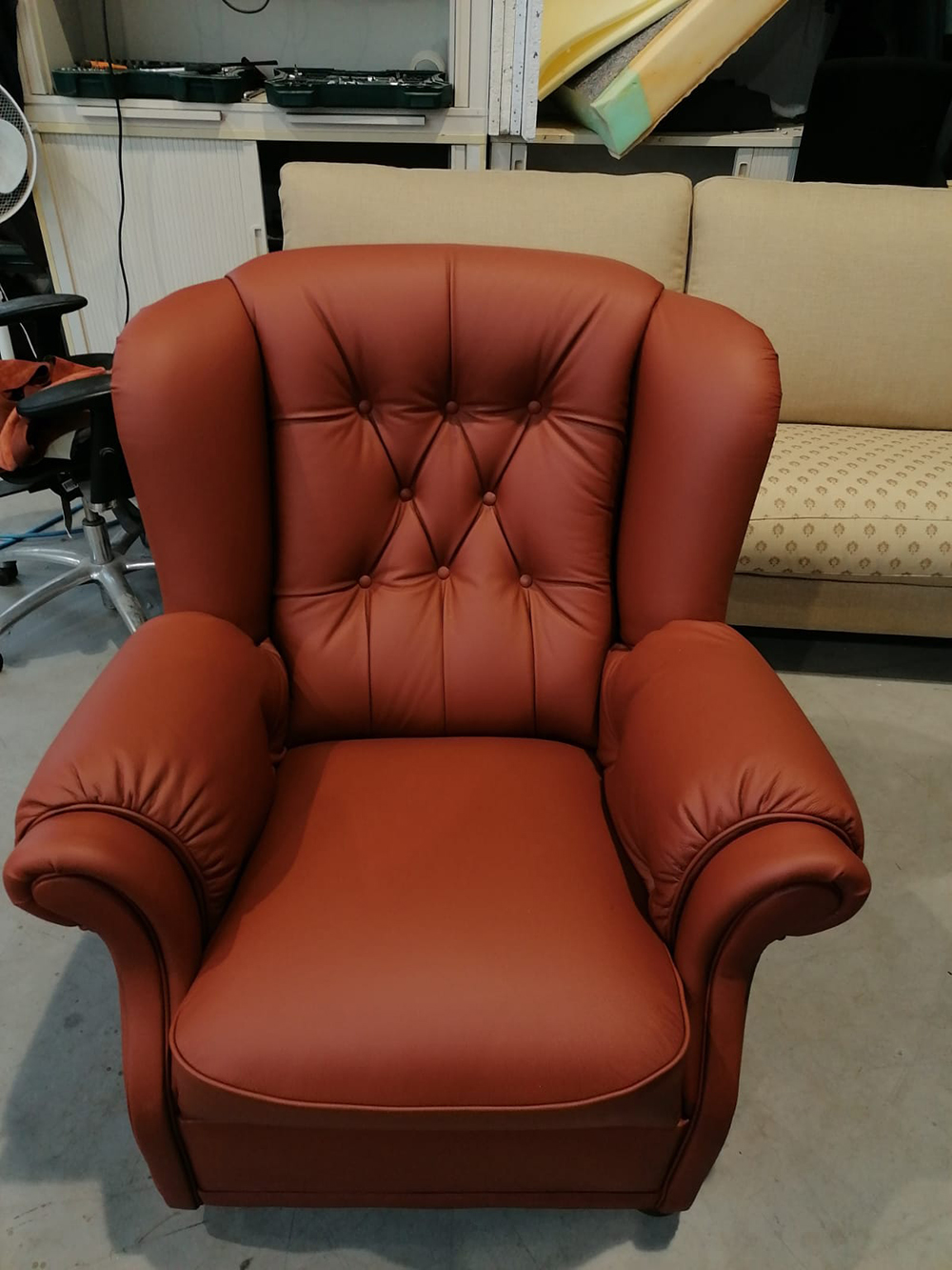 Sessel neu beziehen soest